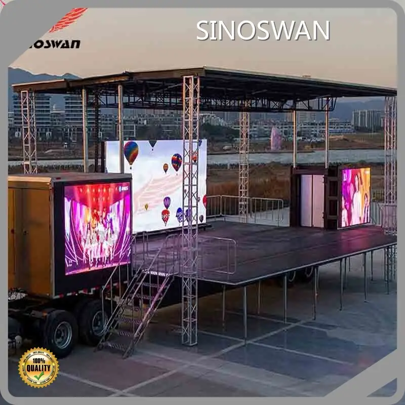 Mobile Stage Trailer Portable Stage on Trailer for Parades and Public Celebrations Solutions 1