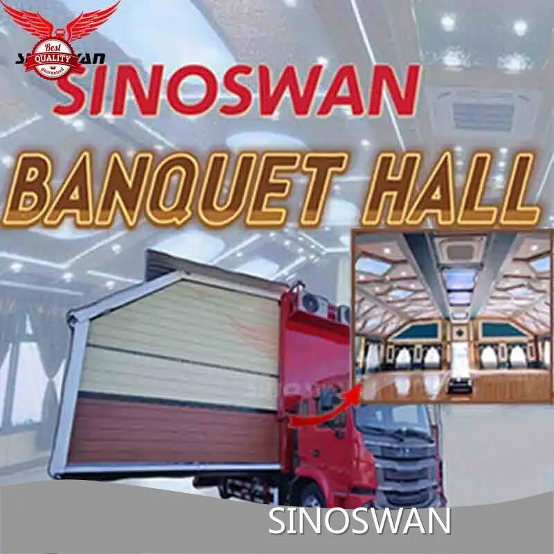 Mobile Store Trailer Mobile Banquet Hall Wholesale - SINOSWAN 1