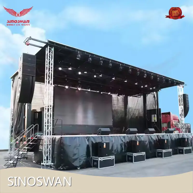 SINOSWAN Mobile Stages - for Sports Events - SINOSWAN 1