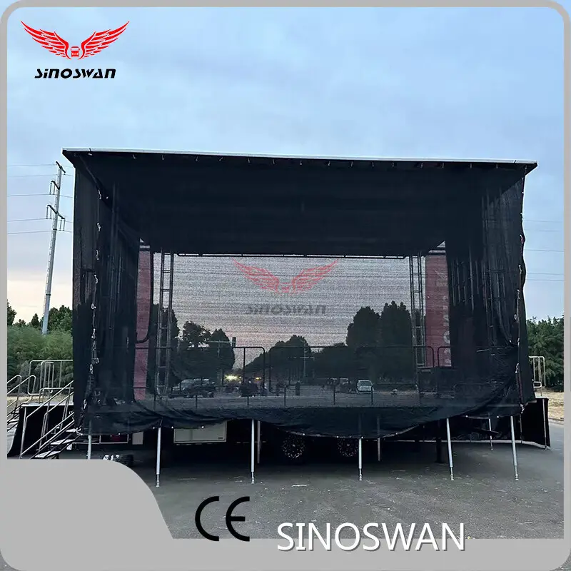 Portable Concert Stage - for Trade Shows and Expos - SINOSWAN 1