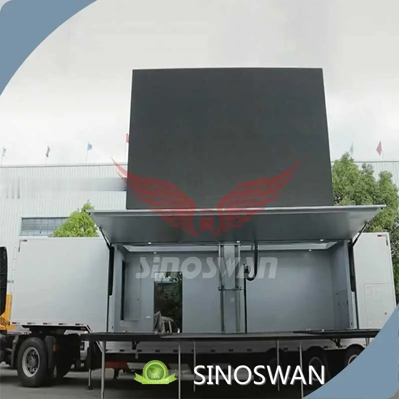 Outdoor Led Screen Trailer Mobile Led Trailer Wholesale - SINOSWAN 1