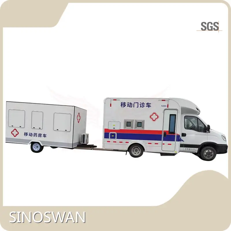 Mobile Surgical Unit Mobile Clinic Truck Wholesale - SINOSWAN 1