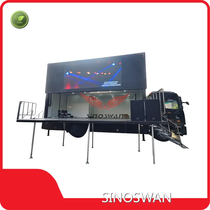 For Political Rallies and Campaigns Mobile Roadshow Truck by SINOSWAN 1