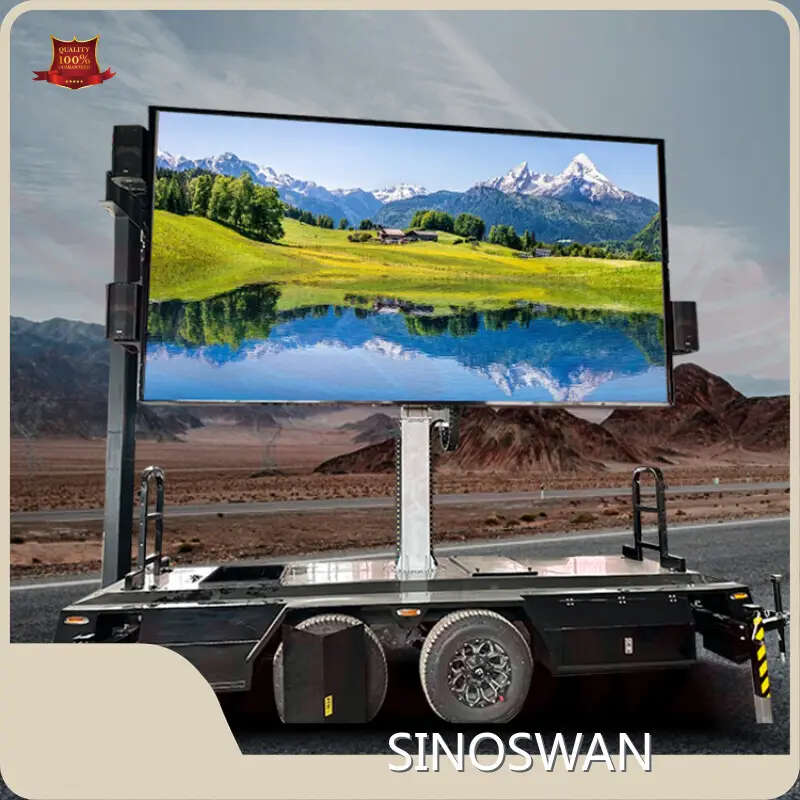 SINOSWAN Mobile Led Trailer for Sale Mobile Led Trailer for Sale Factory 1