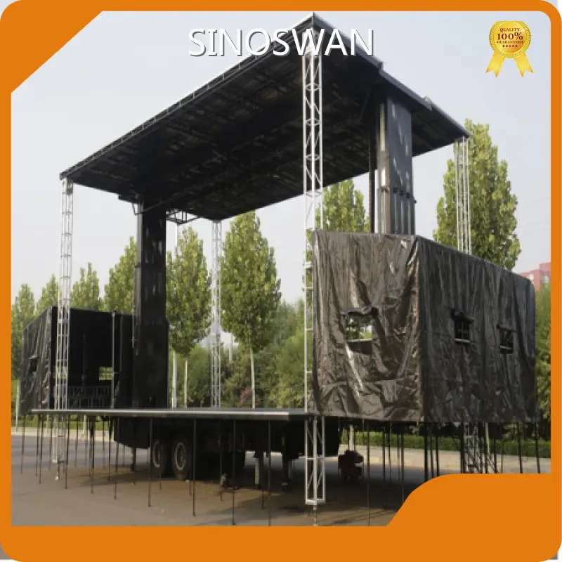 Small Mobile Stage Trailer by SINOSWAN 1