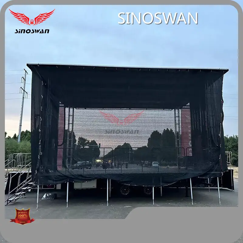 SINOSWAN Hydraulic Stage Trailer Hydraulic Stage Trailer for Business 1