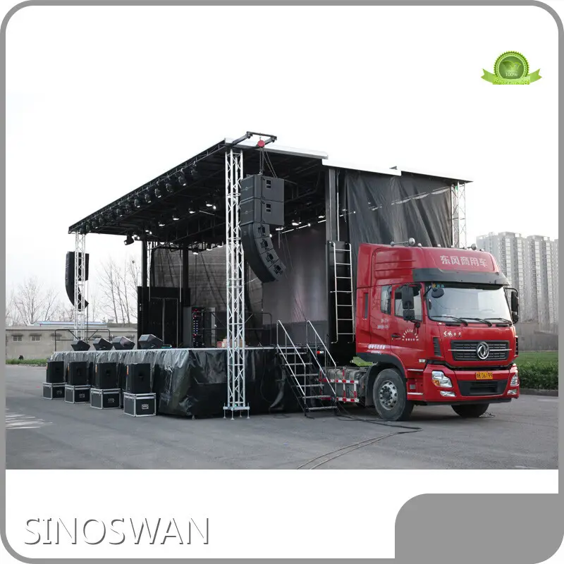 Mobile Hydraulic Concert Stages Supply for Concerts and Music Festivals 1