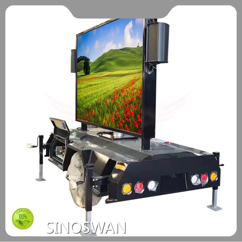 Digital Billboard Trailer - for Political Rallies and Campaigns - SINOSWAN 1