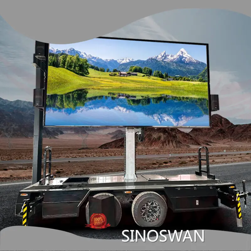 SINOSWAN Outdoor Led Screen Trailer Outdoor Led Screen Trailer Suppliers 1