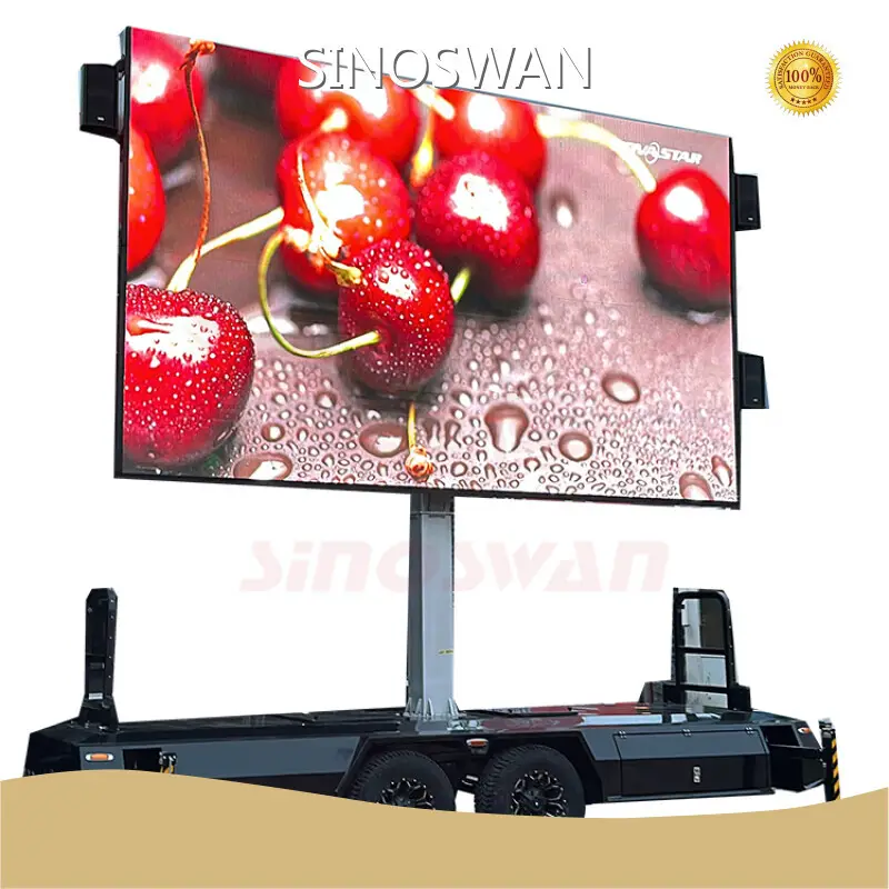 SINOSWAN Mobile Led Wall Trailer Company 1