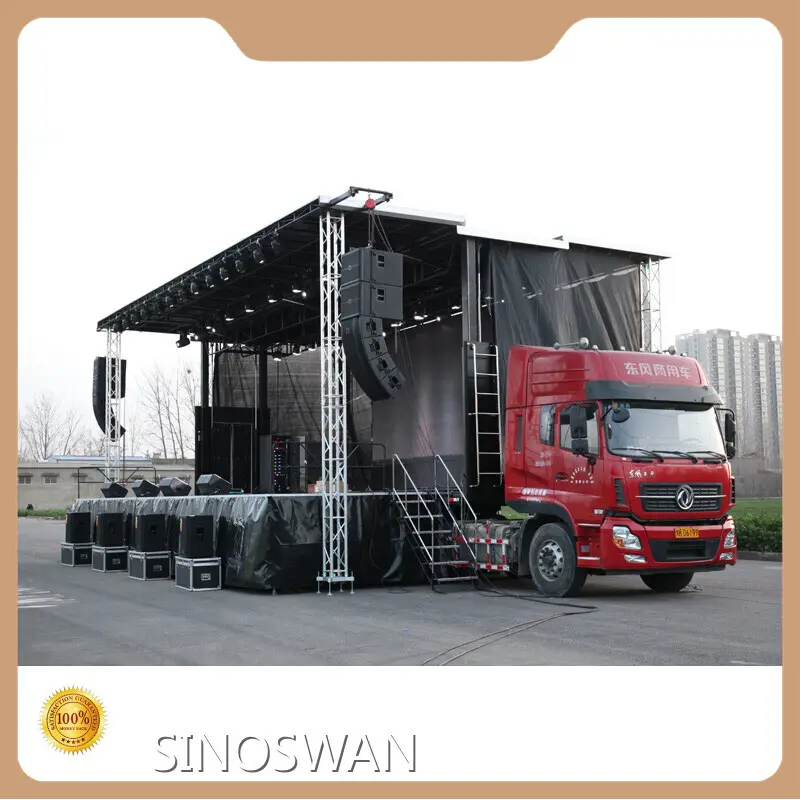 Mobile Stage Trailer for Sale by SINOSWAN 1