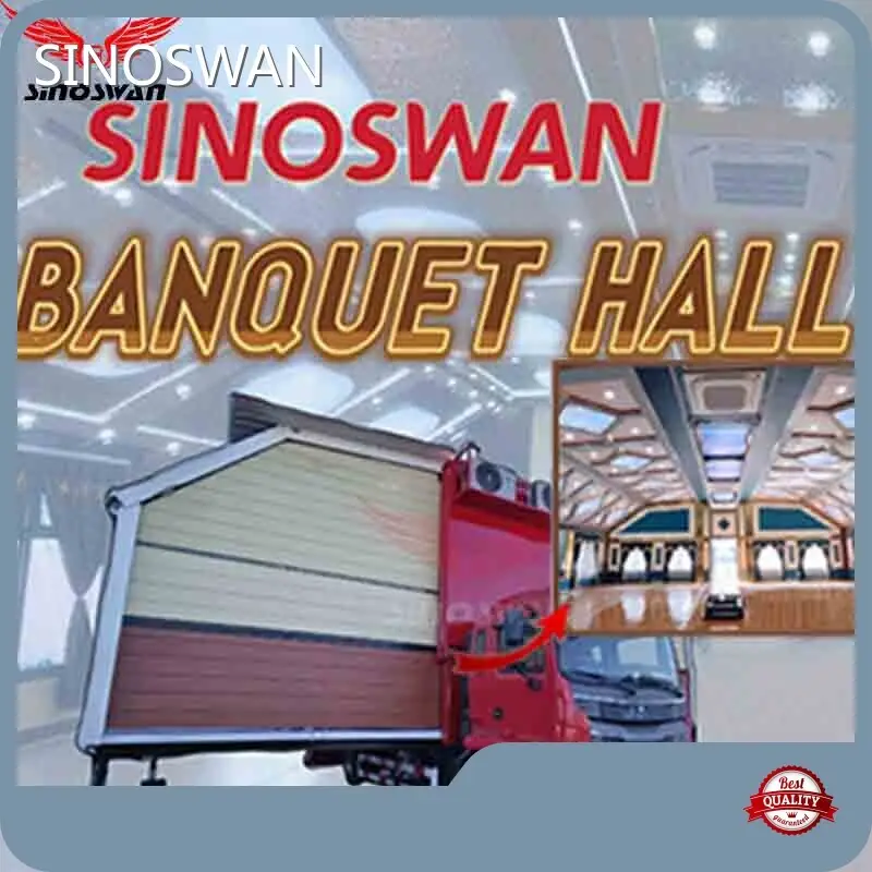 Mobile Business Trucks for Sale Mobile Banquet Hall Wholesale - SINOSWAN 1