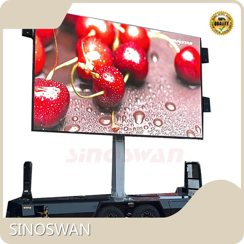 Mobile Led Trailer Led Billboard Trailer for Theater and Performing Arts Company 1