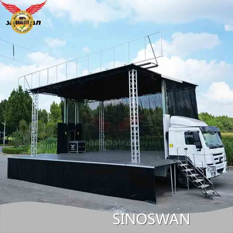 SINOSWAN Portable Stage Truck Supply 1