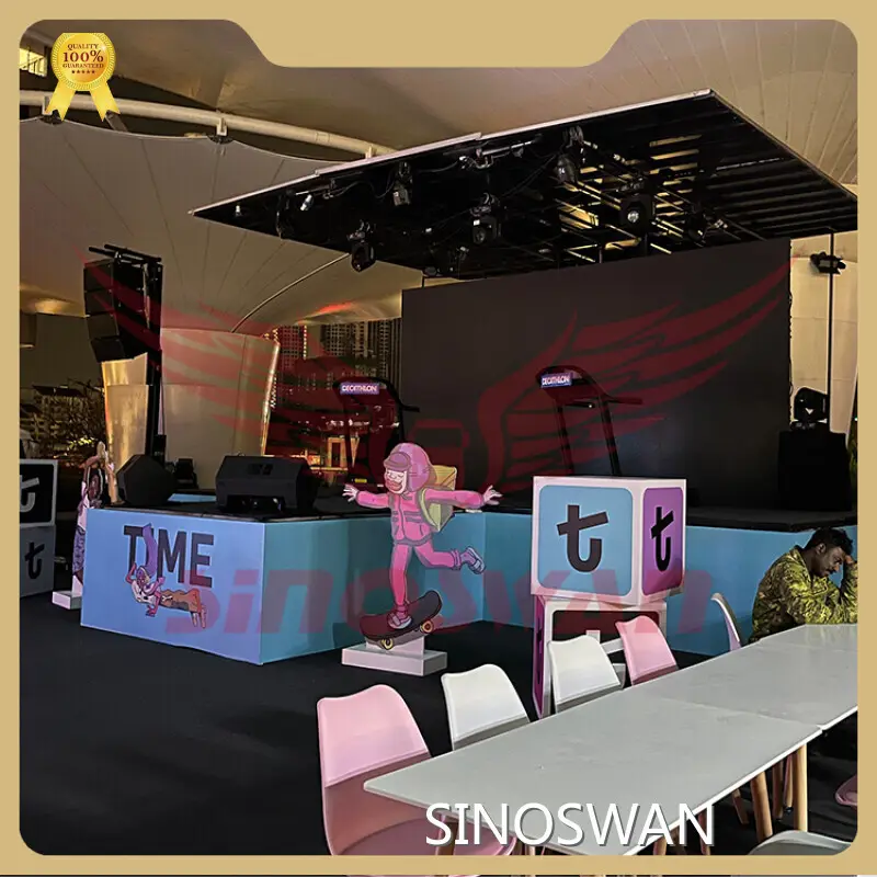 For Charity Events and Fundraisers Elevated Stage by SINOSWAN 1