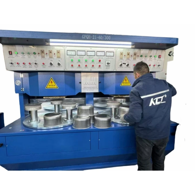 KLT 100KW Transistor Cookware Bottom Brazing Machine 1