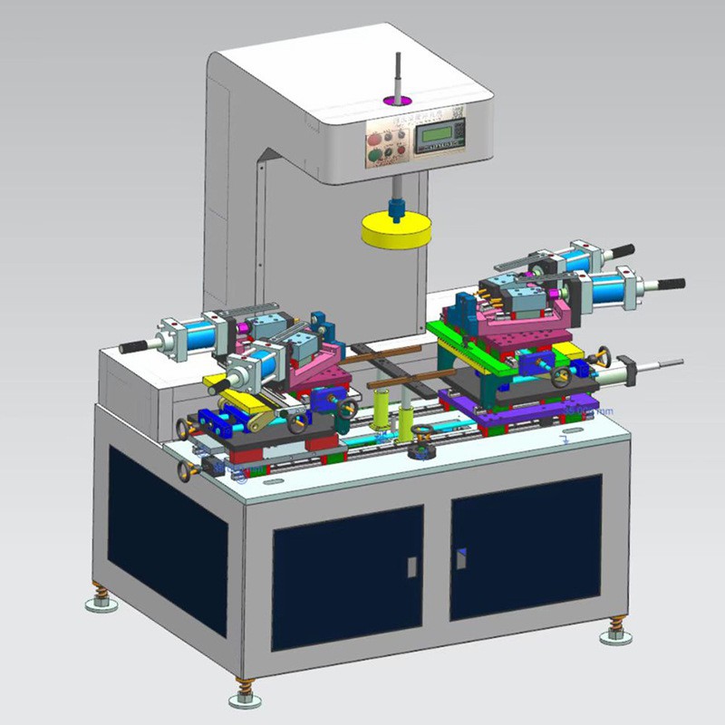 Hydraulic double-sided punching machine 4