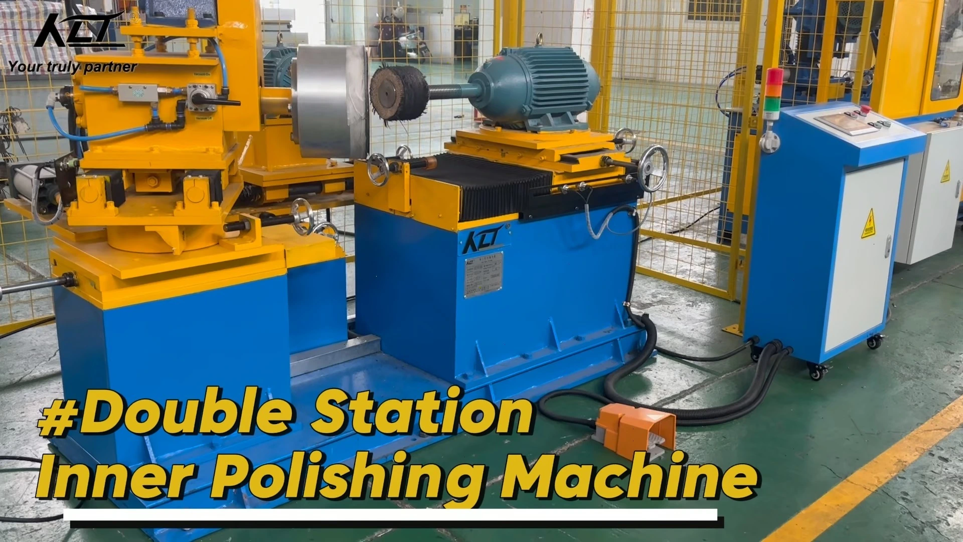 Double Station Inner Polishing Machine For Kitchen Utensils 1