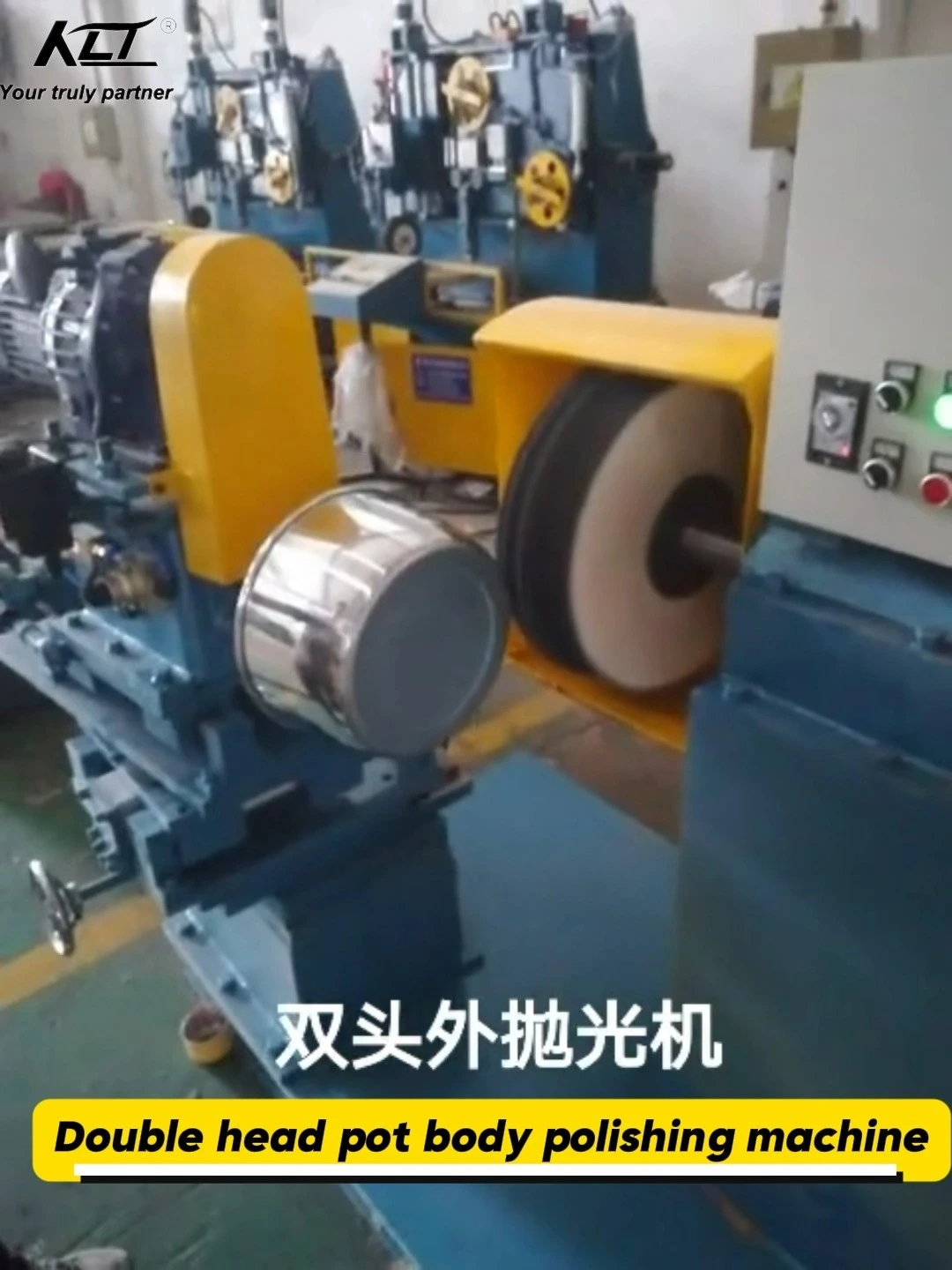 Double-ended Cookware External Polishing Machine 1