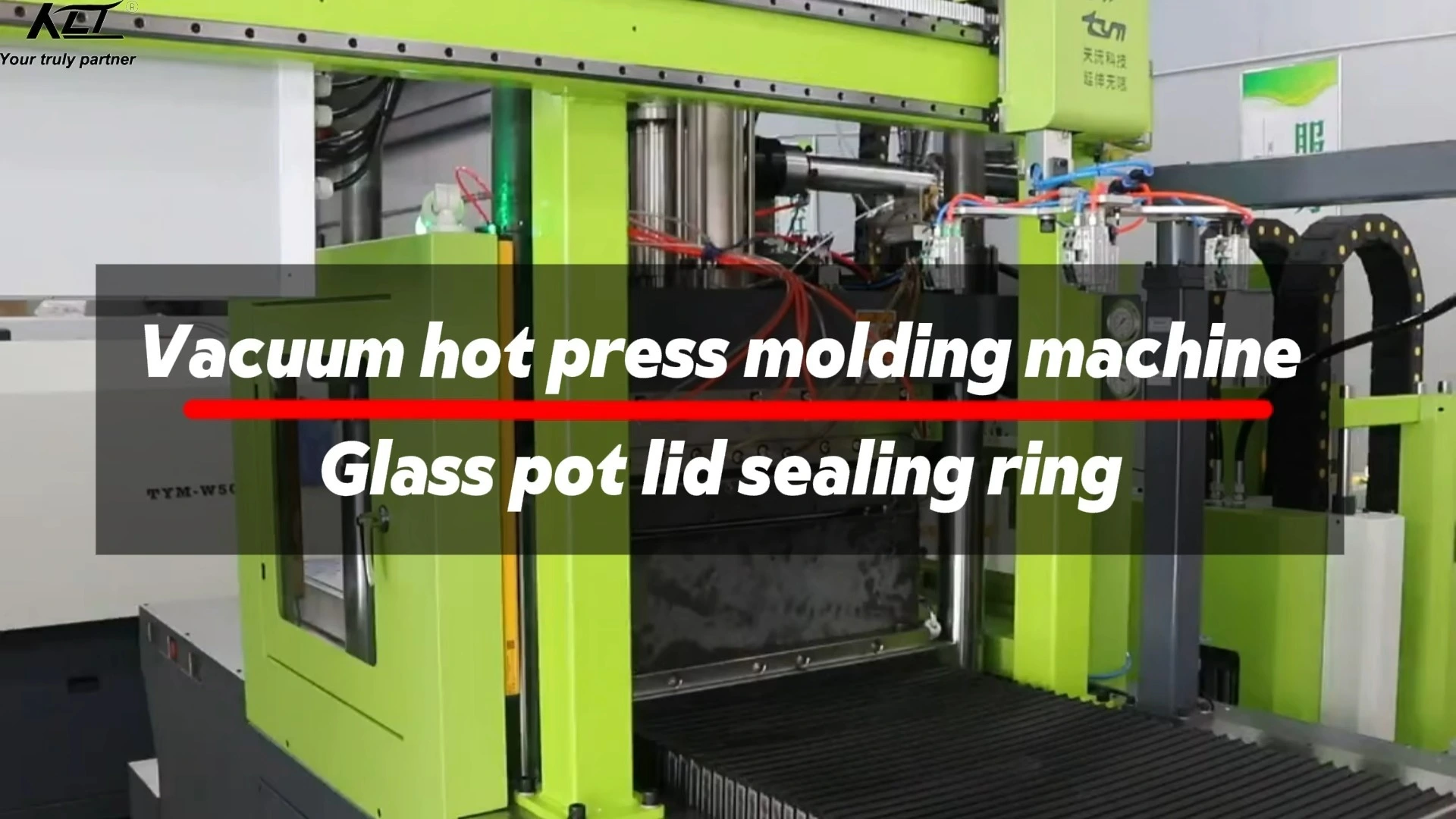 Glass Pot Lid Sealing Ring Hot Pressing Machine 1