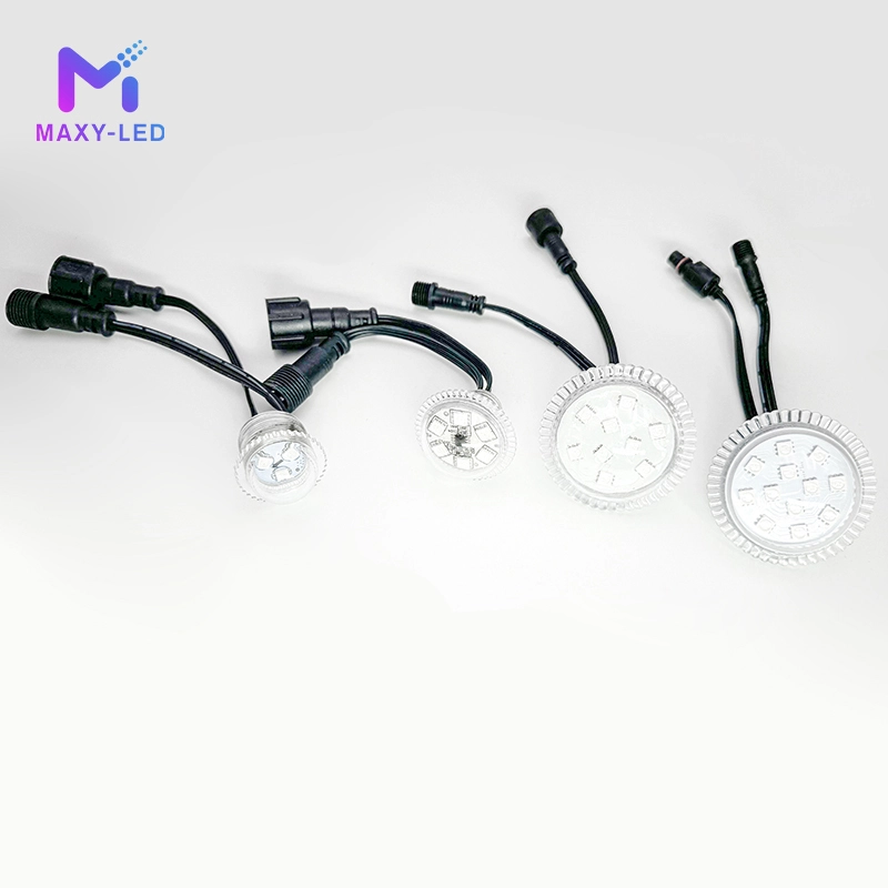 MAXY-LED 12V Led Pixel Module Light Amusement Park Large Puck Xconnect LED Light 1