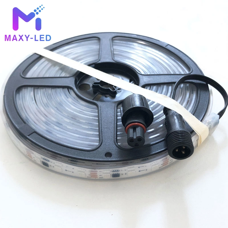 MAXY-LED Hot Sale Smart Full Color 5050 RGB Waterproof IP68 Christamas 5M Addressable Led Light Strip 1