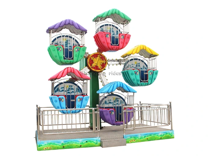 Shangang Family Entertainment Funny Kids Rides Children's Ferris Wheel For Indoor and Outdoor Park 1