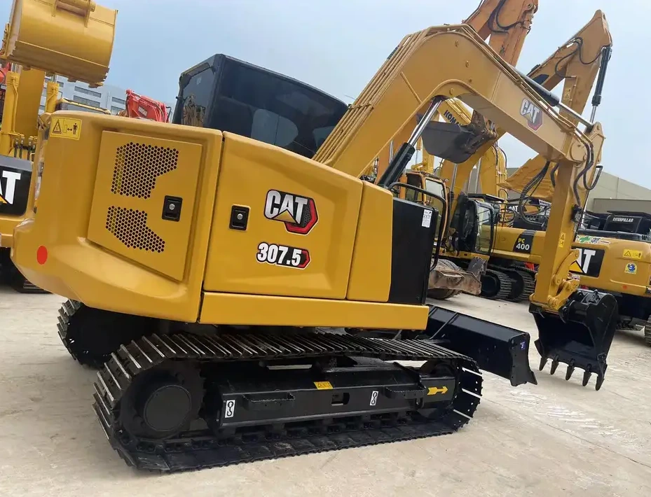 Used Cat Mini Excavator Price Cat 307.5 307308 Crawler Caterpillar digger For Sale 1