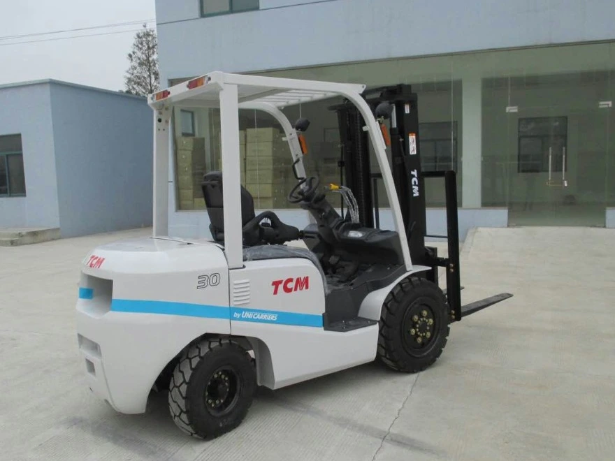 Белый Новая Модель Японский Вилочный Погрузчик TCM На Продажу Fd30 3ton 5 Ton 10 Ton Tcm Япония Двигатель Isuzu Низкая Цена На Продажу 1