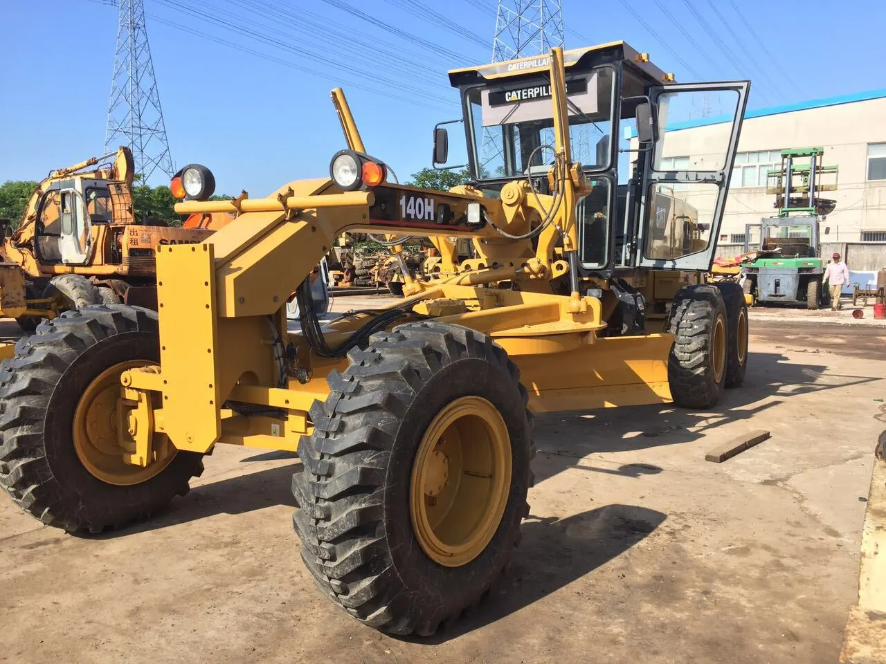 Second hand Cat Good Quality 140h Motor Grader Cheap Caterpillar 140g 140k 140 For Sale 1