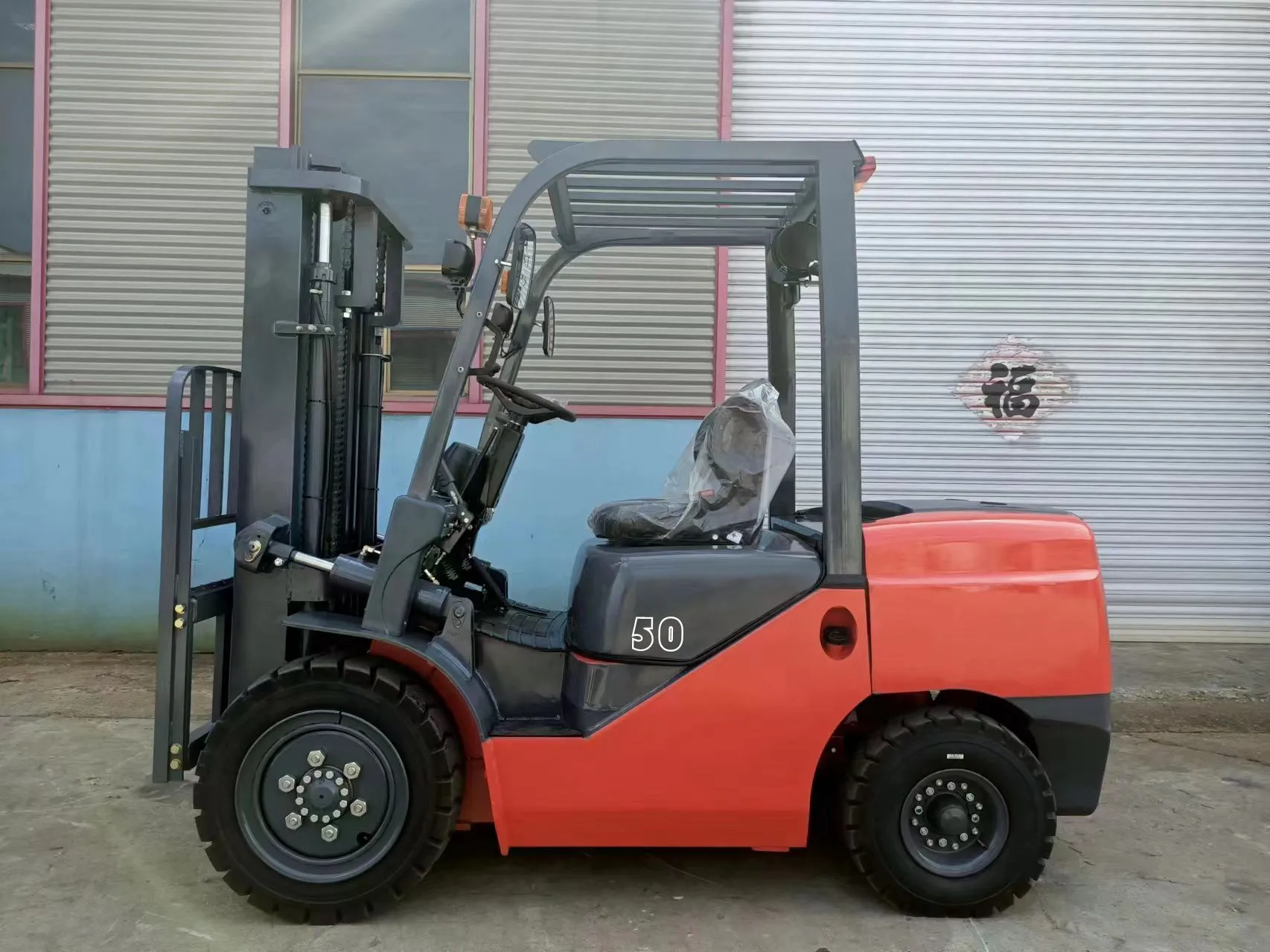 Japan Engine Side Shift 3 Stages Mast fork Adjust Brand New Toyota 4 Ton 3.5 Ton Lpg 5 Ton  LPG Forklift Truck 1