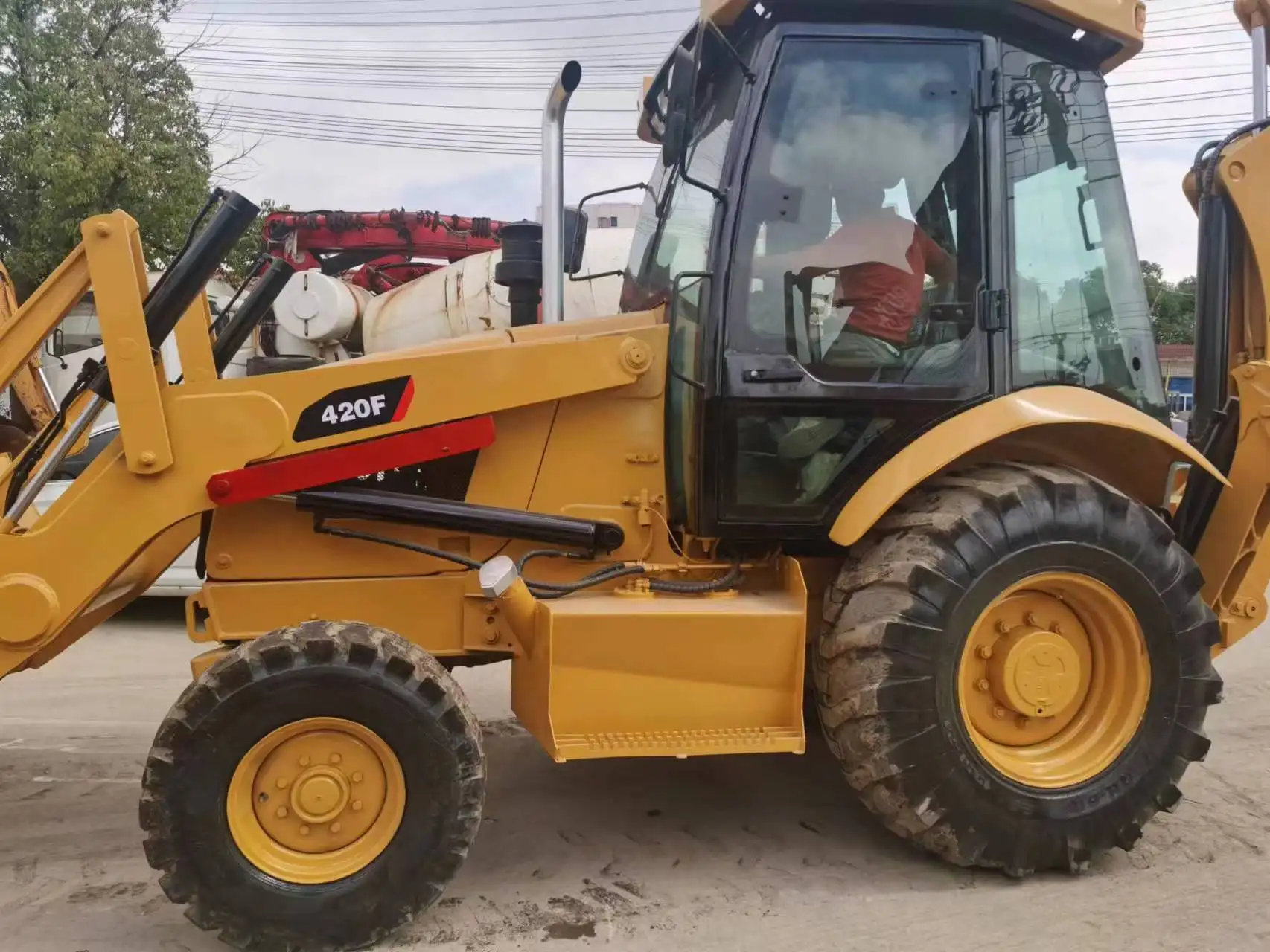 Used Heavy Equipment for Sale Backhoe Loader Wholesale - Junwei Machinery 7