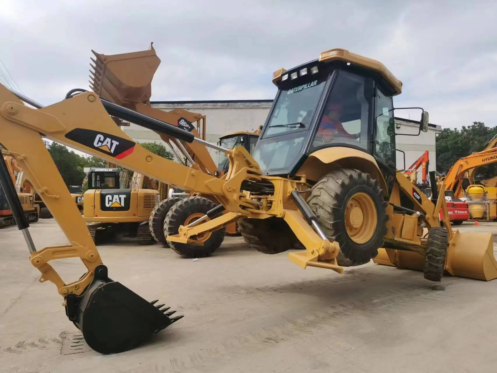 Used Heavy Equipment for Sale Backhoe Loader Wholesale - Junwei Machinery 6