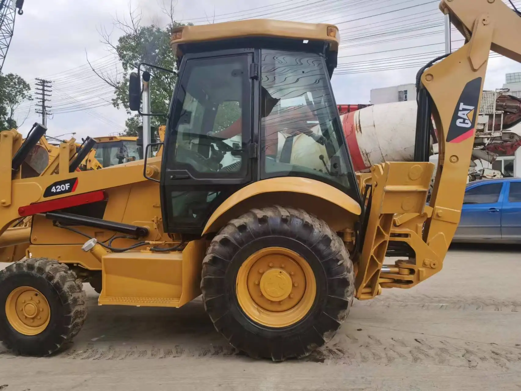 Used Heavy Equipment for Sale Backhoe Loader Wholesale - Junwei Machinery 5