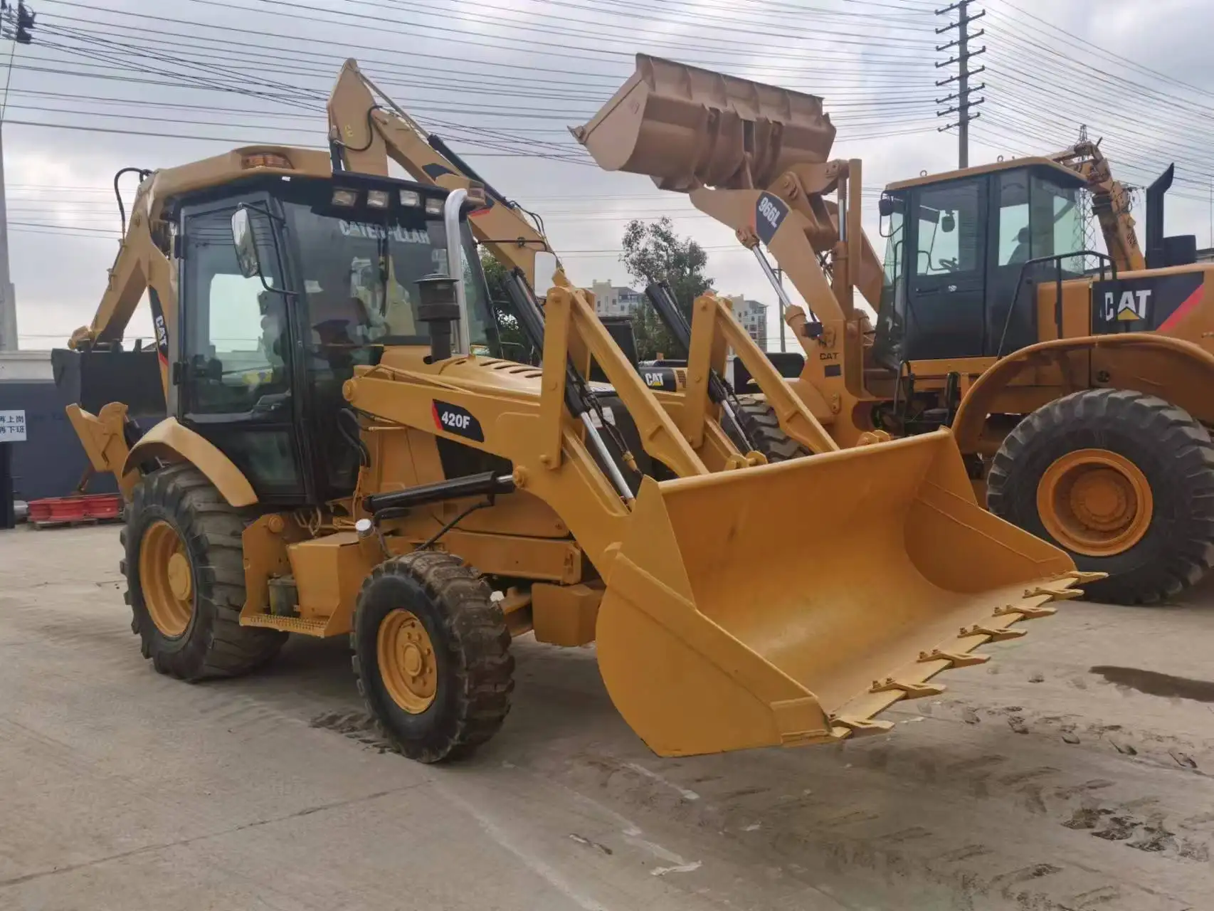 Used Heavy Equipment for Sale Backhoe Loader Wholesale - Junwei Machinery 4