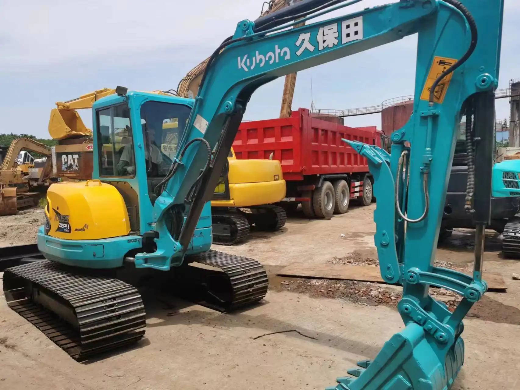 Used Small Excavator for Sale KX155 - - Junwei Machinery 7