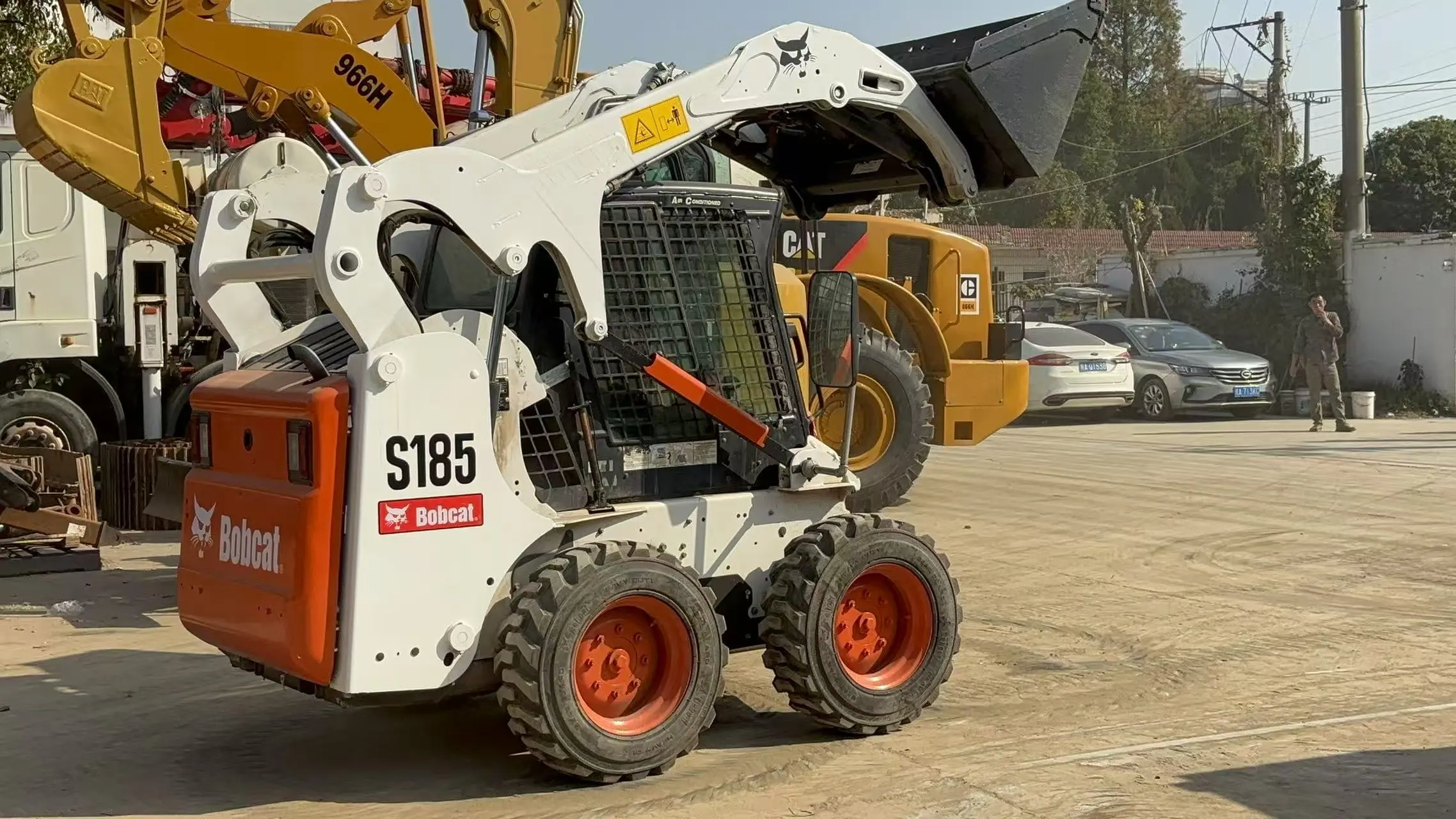 2nd Hand Construction Equipment Used Bobcat Skid by Junwei Machinery 6