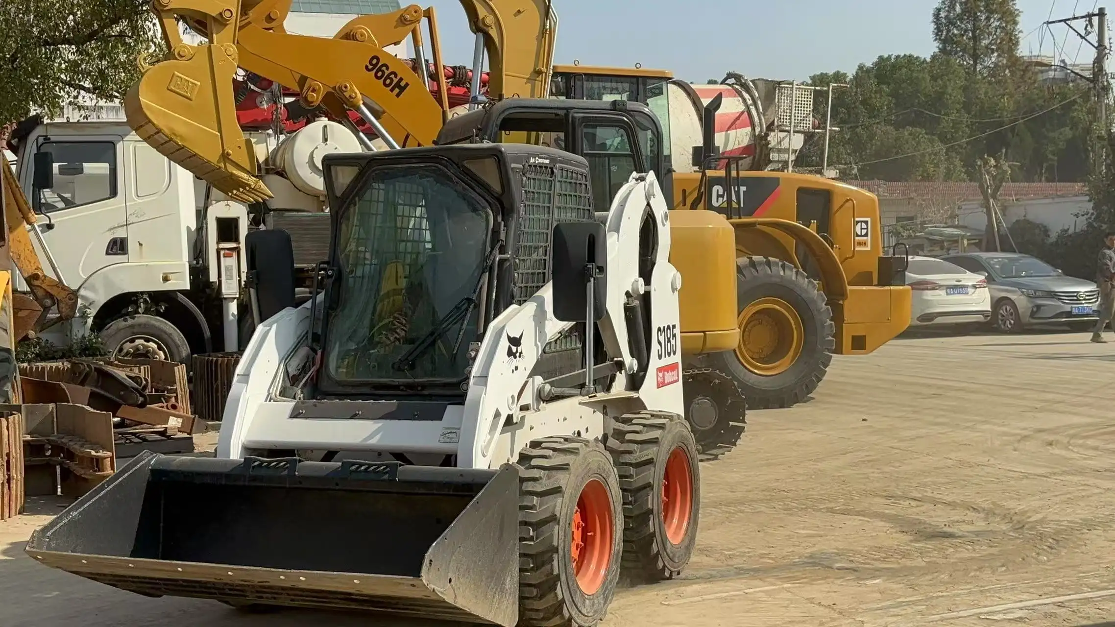 2nd Hand Construction Equipment Used Bobcat Skid by Junwei Machinery 4