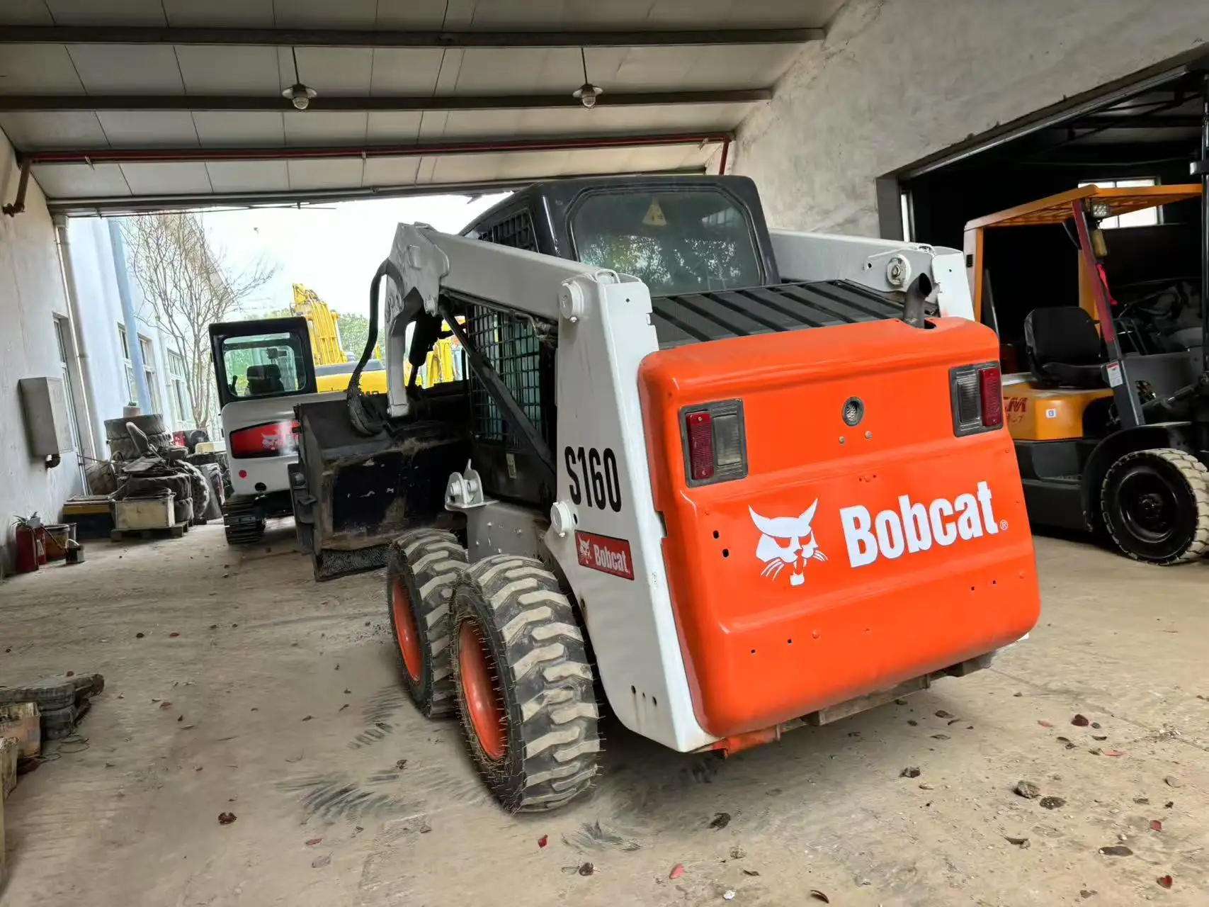 Used Construction Equipment for Sale Bocat Skid Steer Used Wholesale - Junwei Machinery 7