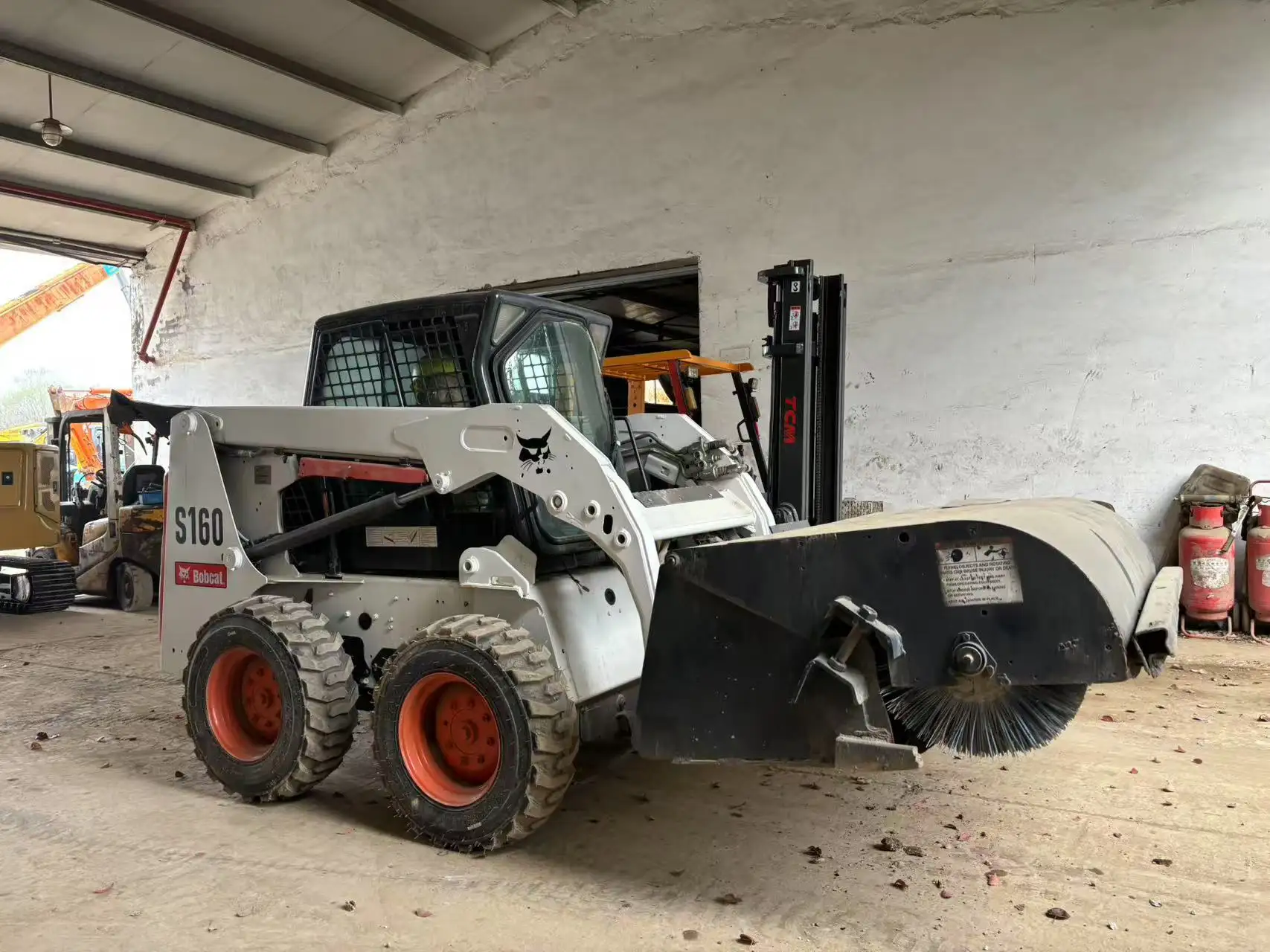 Used Construction Equipment for Sale Bocat Skid Steer Used Wholesale - Junwei Machinery 5