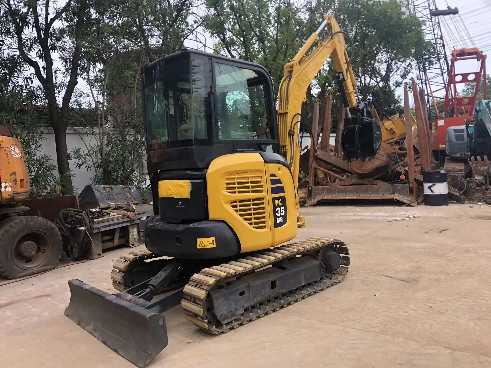 Used Excavator for Sale Komatsu Pc35 Wholesale - Junwei Machinery 4