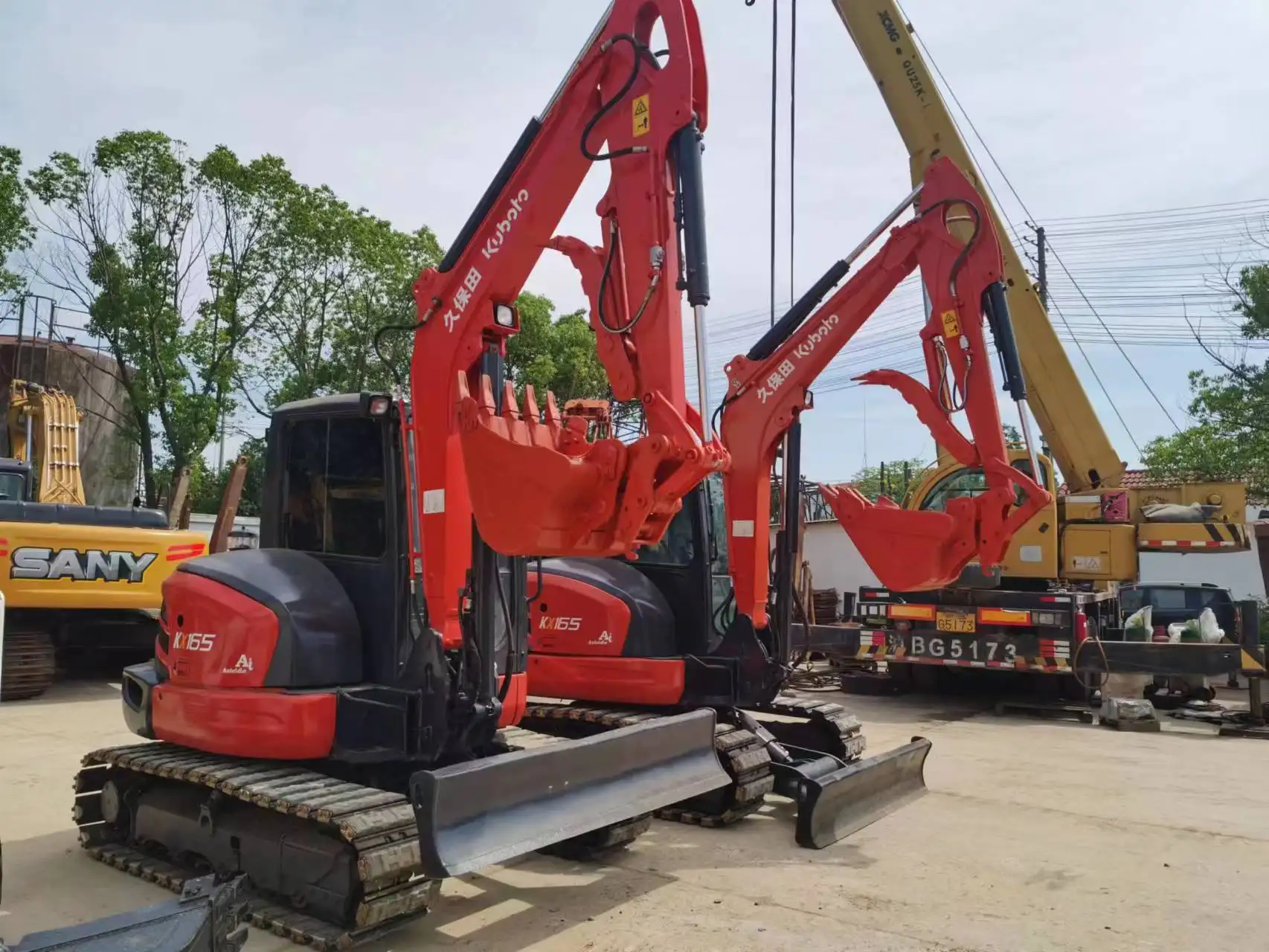 Second Hand Diggers for Sale 5600kgs Wholesale - Junwei Machinery 5