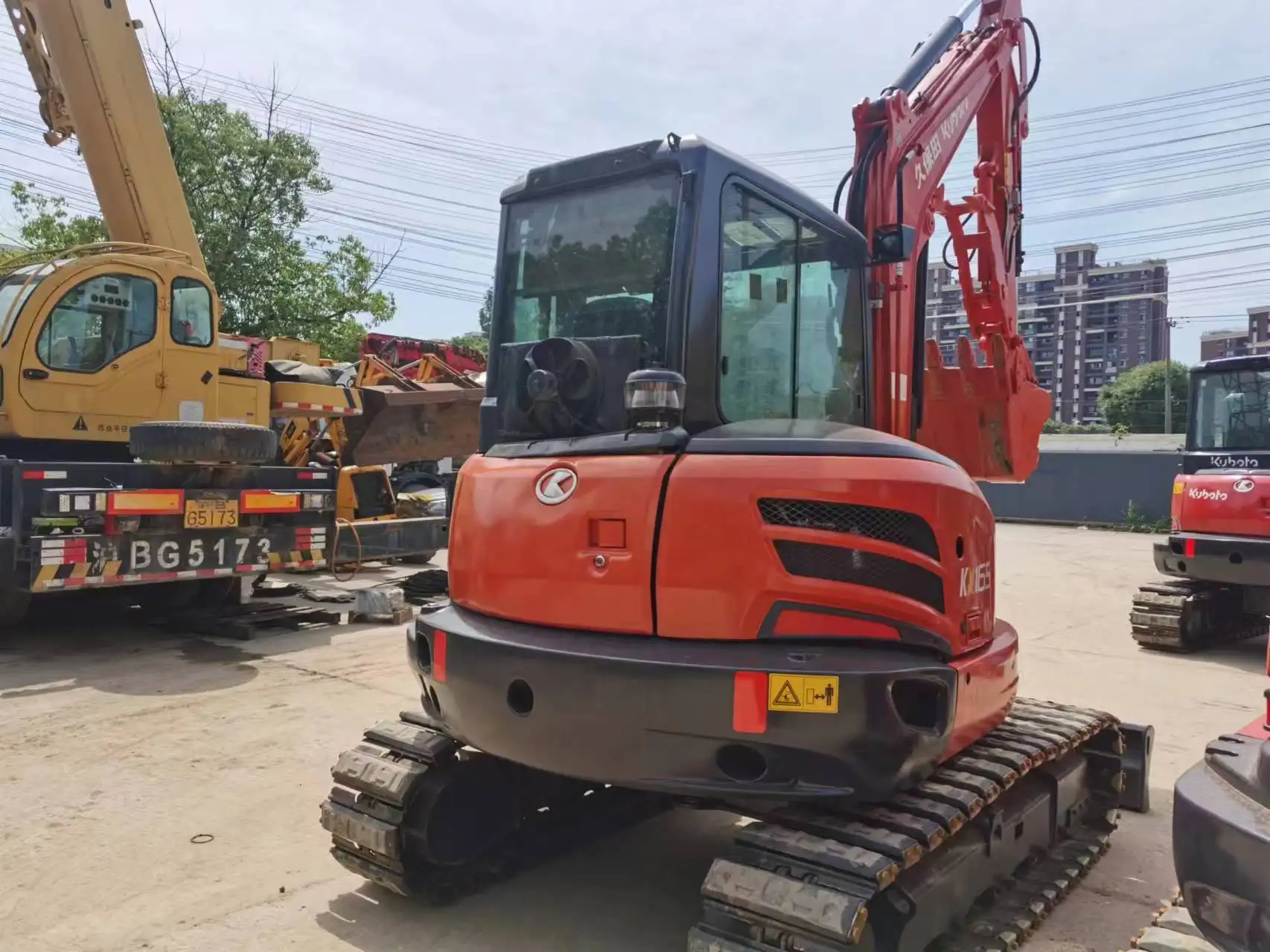 Second Hand Diggers for Sale 5600kgs Wholesale - Junwei Machinery 4