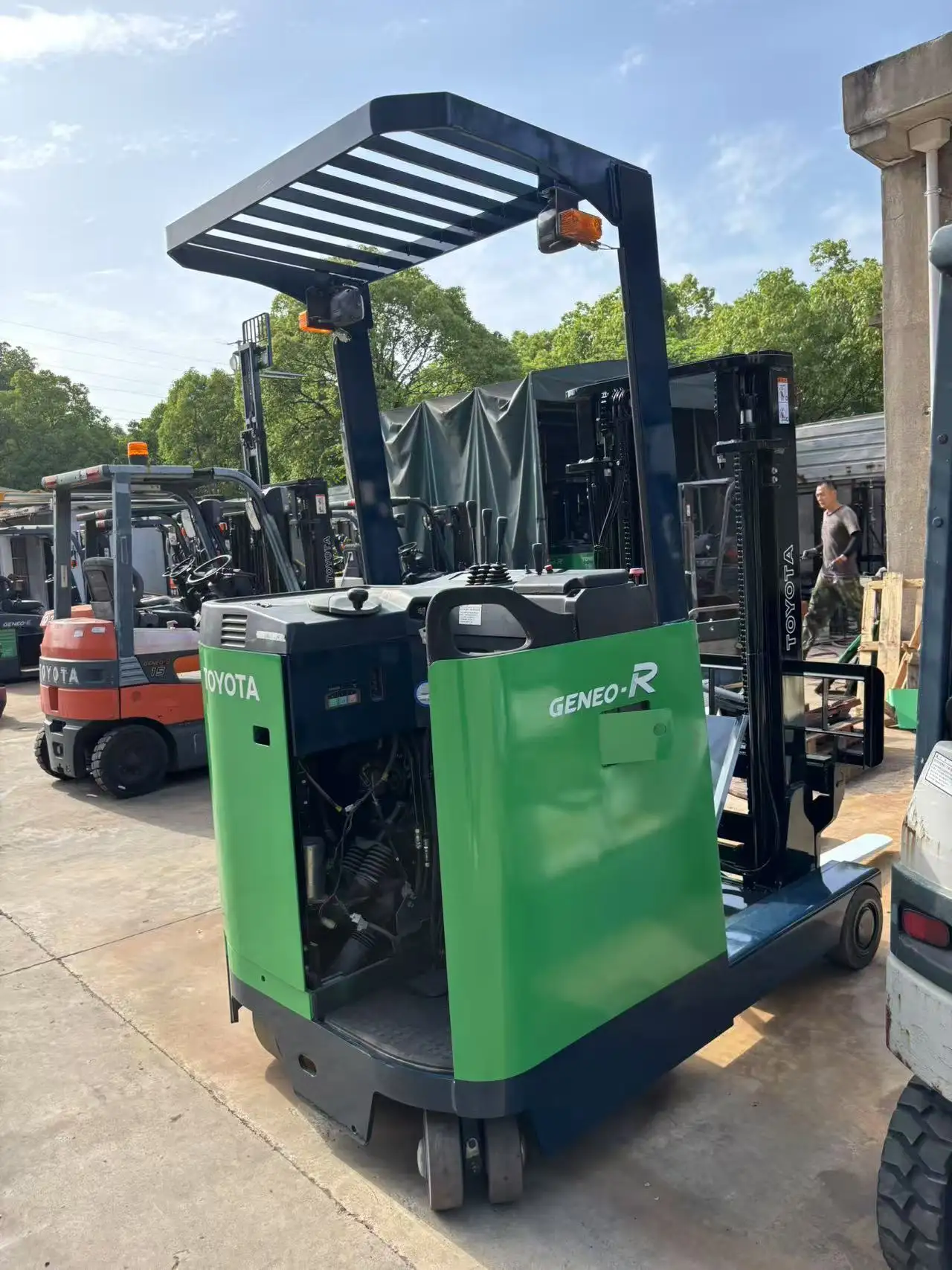 Used Forklift Toyota Electric Forklift - - Junwei Machinery 3