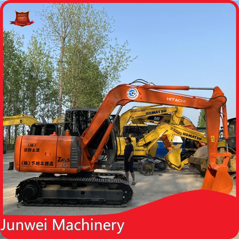 Second Hand Mini Excavator for Sale USED ZX70 EXCAVATOR Wholesale - Junwei Machinery 1