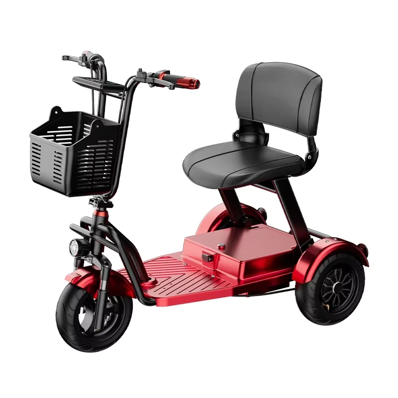 Best Price Tricycle Electric Scooter Lightweight Folding Electric Tricycle Handicapped Scooter for Disabled 1