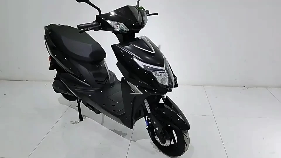 2024 New 1200w Lithium Battery Electric Motorcycle Two-wheeled Scooter With 72v Power Max Speed for Adults 1