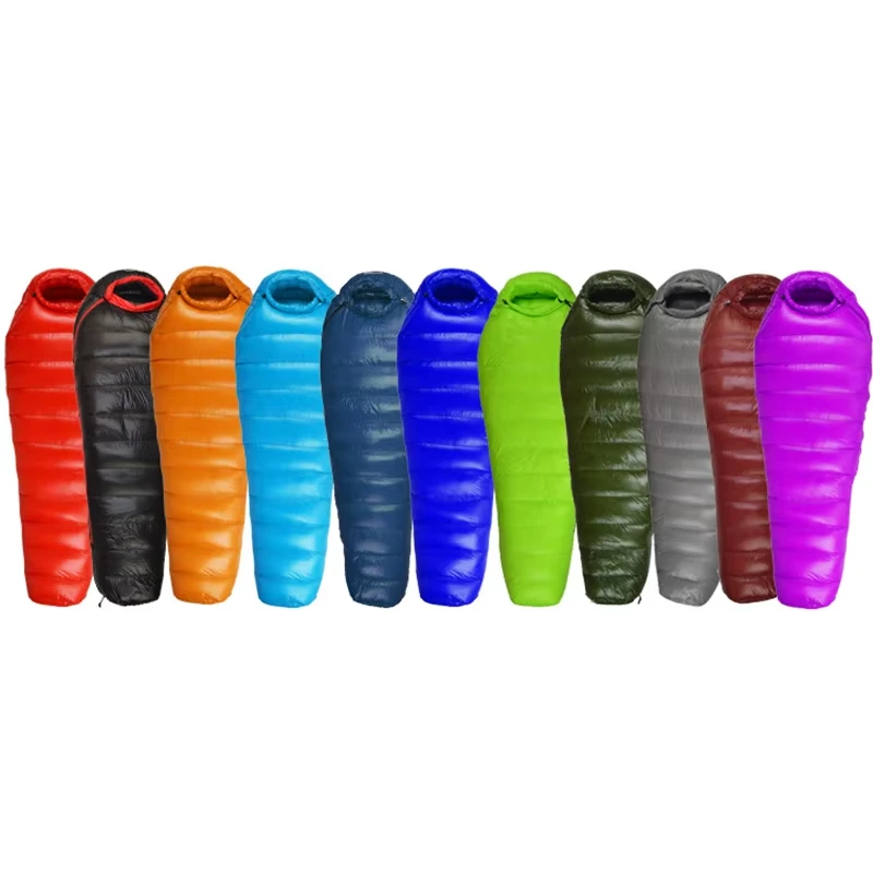 Ultra Light and Low Filled Mummy Down Sleeping Bag Camping and Hiking Sleeping Bag 1