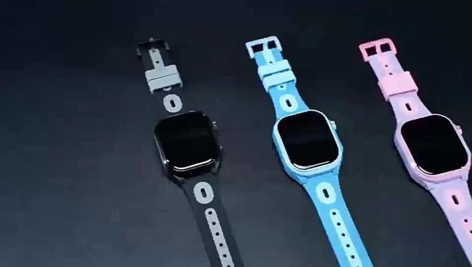 2.0 Inches D18 Up-to-date Kids Smart Watch Android OS RAM ROM 2+16GB With Walkie Talkie Rotatable Hidden Camera Curved HD Screen 1