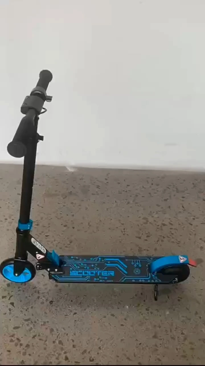 5 Inch Tire Kids Electric Scooter Aluminum Alloy Two Wheel City E Scooter (53.5 x 23.5 x 34.5 inches) 1